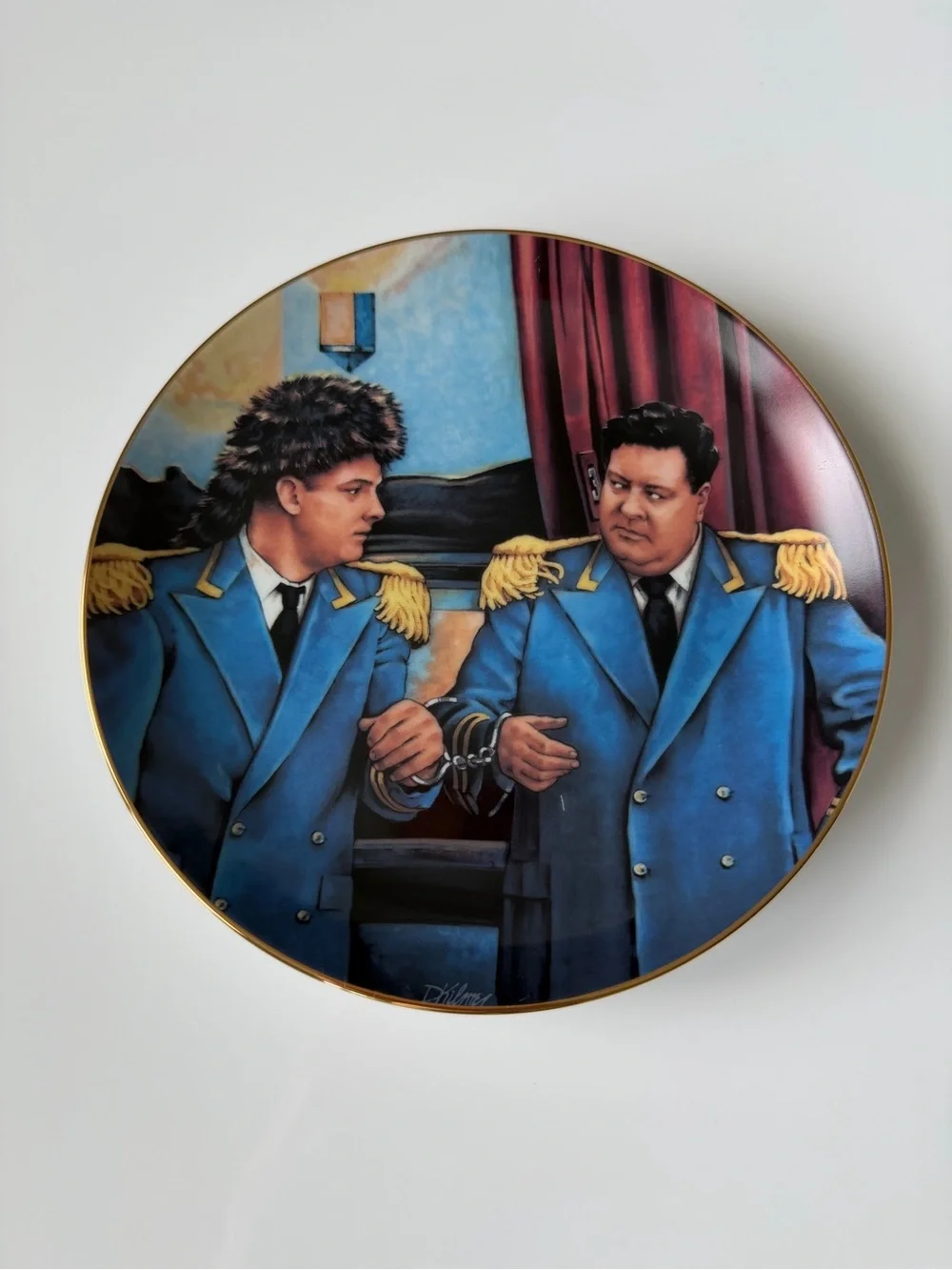 Vintage 1988 The Honeymooners “The Only Way To Travel” Collector Plate-Hamilton